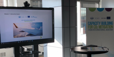New e-Tutorial on CO2 Emission Reduction in the Aviation Sector was presented at green Airports seminar held in Montreal, Canada